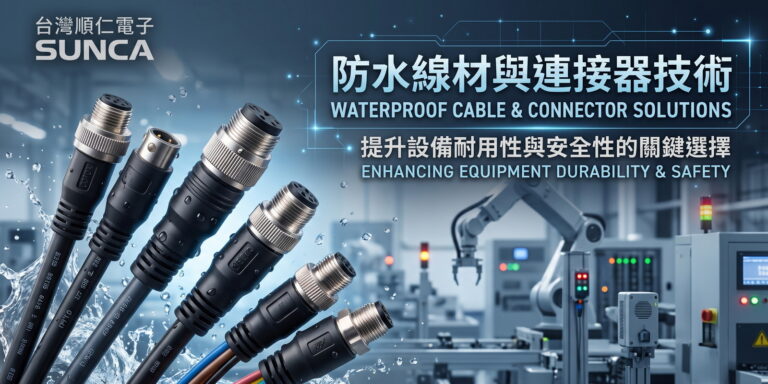 【技術專欄】防水線材全解析：提升設備耐用性與工業安全的核心關鍵