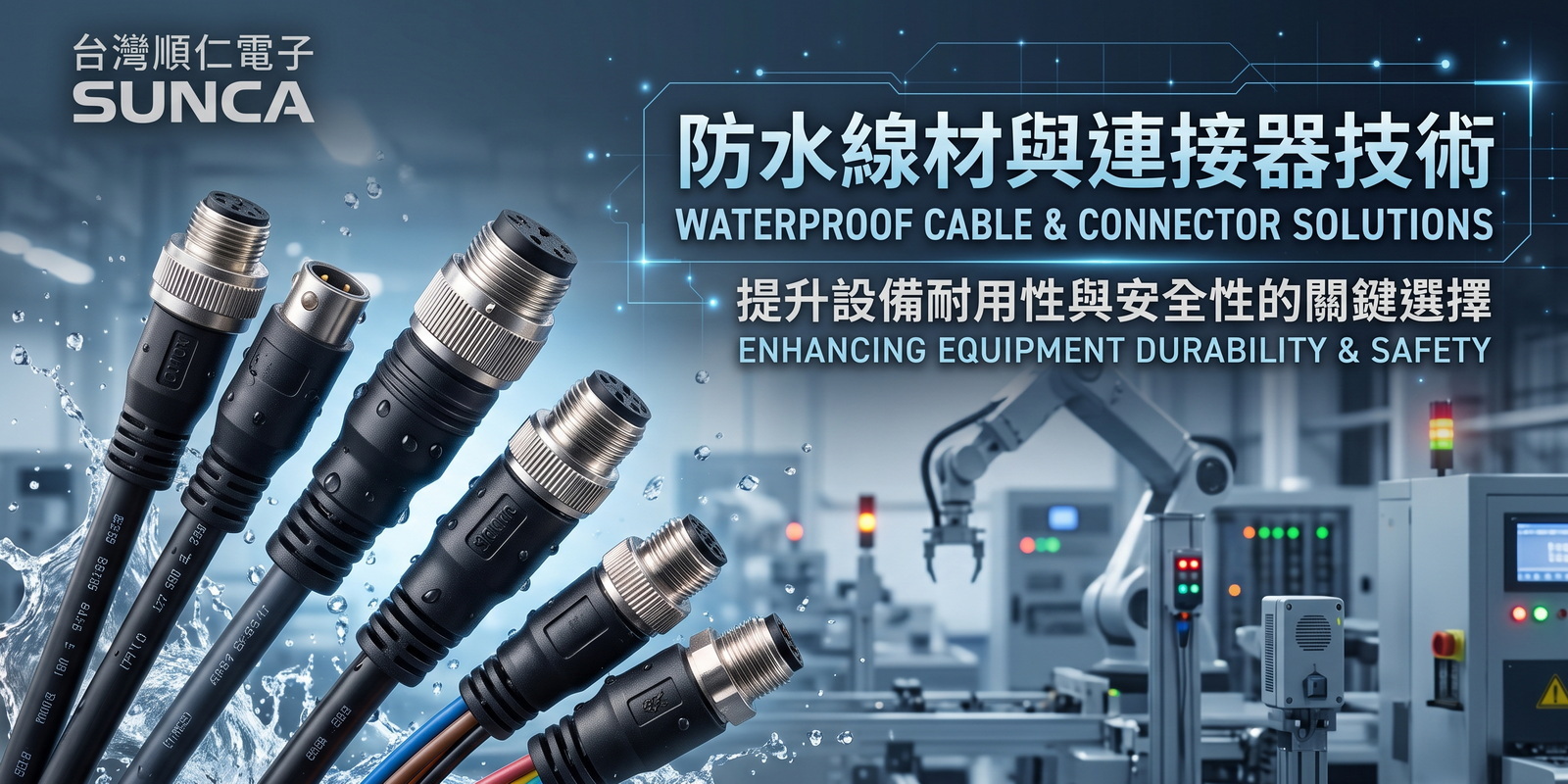 【技術專欄】防水線材全解析：提升設備耐用性與工業安全的核心關鍵