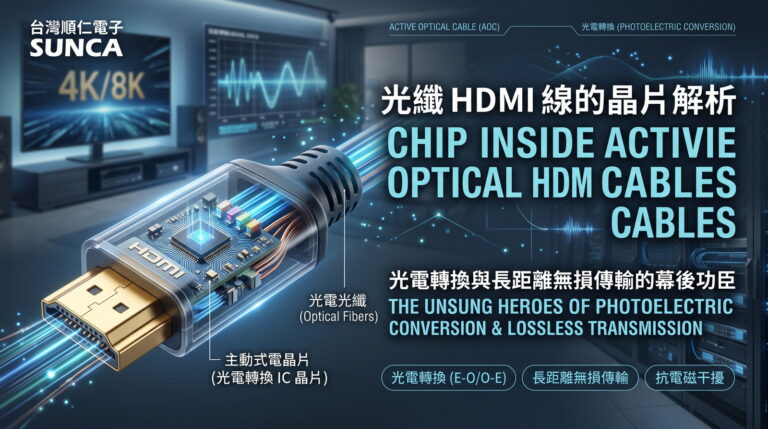 【技術專欄】光纖 HDMI 線裡為什麼會有「晶片」？ 光電轉換與長距離無損傳輸的幕後功臣