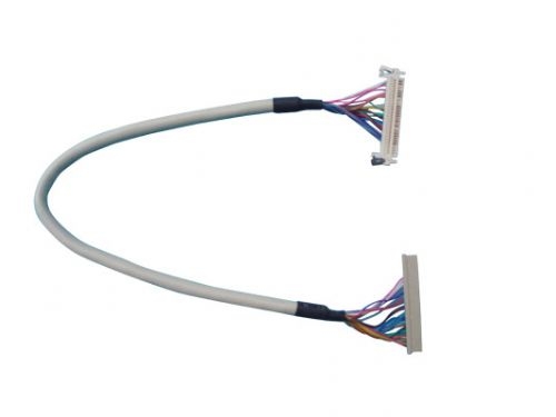 LVDS – 24 Pin HSG 轉 FPC 線材