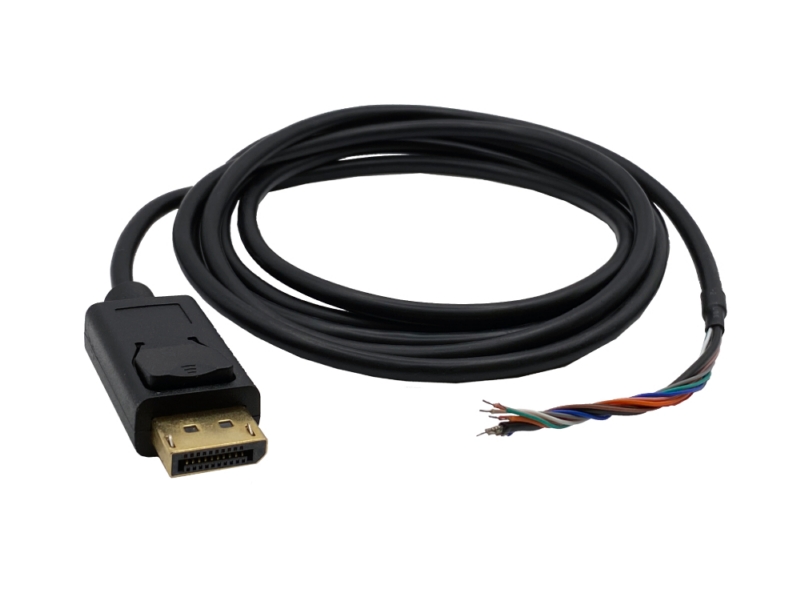 DisplayPort 尾端無接
