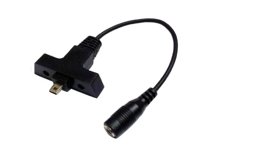 直流電源線 – Mini USB Type A 轉 DC5521 插頭