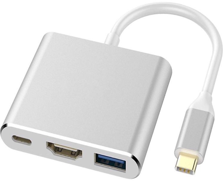 USB 集線器 – USB Type C 接 HDMI + USB 3.0 + USB PowerDelivery快充