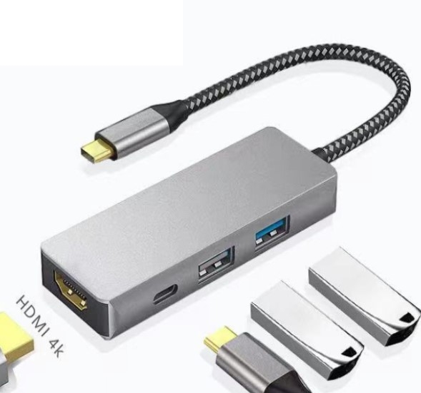 USB 集線器 – USB Type C 接 HDMI + USB 3.0 + USB 2.0 + USB PowerDelivery快充