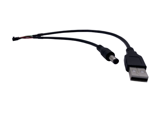 Wire Harness – DC5521 接頭 轉 杜邦 2.0 2×5 Pin 轉 USB A公頭